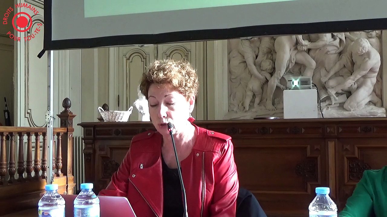Éliane Viennot - professeure de littérature à l'Université Jean Monnet de Saint Etienne - conférence "Droits humains pour tou-te-s" - 21/05/2015