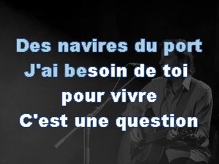 Karaoke - Francis Cabrel Question d'équilibre