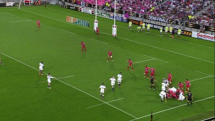 TOP14 - Toulon - Stade Français Paris: Essai Raphael Lakafia (PAR) - Demi-finale - Saison 2014/2015