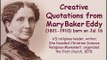 Creative Quotations from Mary Baker Eddy for Jul 16