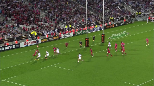 TOP14 - Toulon - Stade Français Paris: Essai Julien Arias (PAR) - Demi-finale - Saison 2014/2015