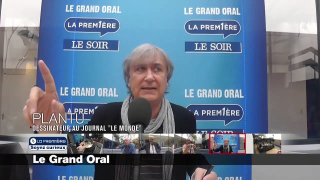 Le Grand Oral La Première/Le Soir avec Plantu