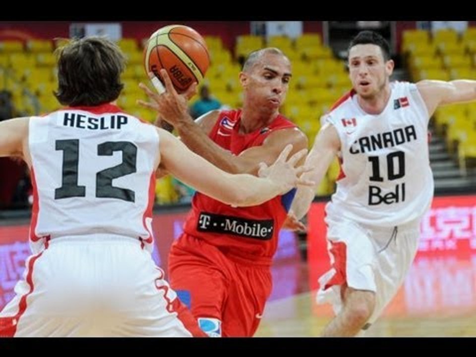 #FIBAAmericas - Day 2: Canada v Puerto Rico (assist of the game - C. ARROYO)