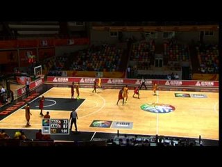 #AfroBasket - Day 3: Mozambique v Angola (dunk of the game - F. AMBROSIO)