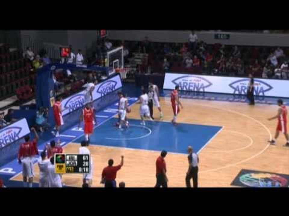 #FIBAAsia - Day 7: Iran v Jordan (steal of the game - H. HADADI)