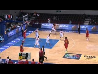 #FIBAAsia - Day 6: Bahrain v China (play of the game - J. YI)