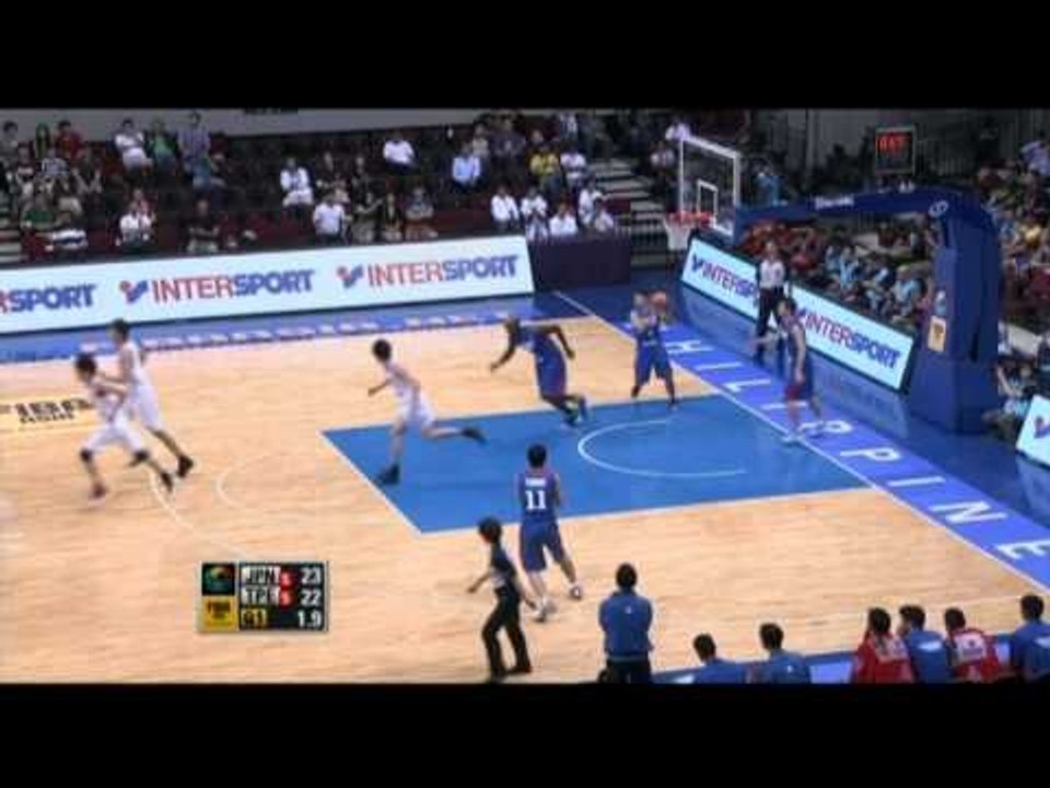 #FIBAAsia - Day 5: Japan v Chinese Taipei (assist of the game - R. SAKURAI)