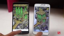 LG G3 vs Samsung Galaxy S5    Display, Design, Camera