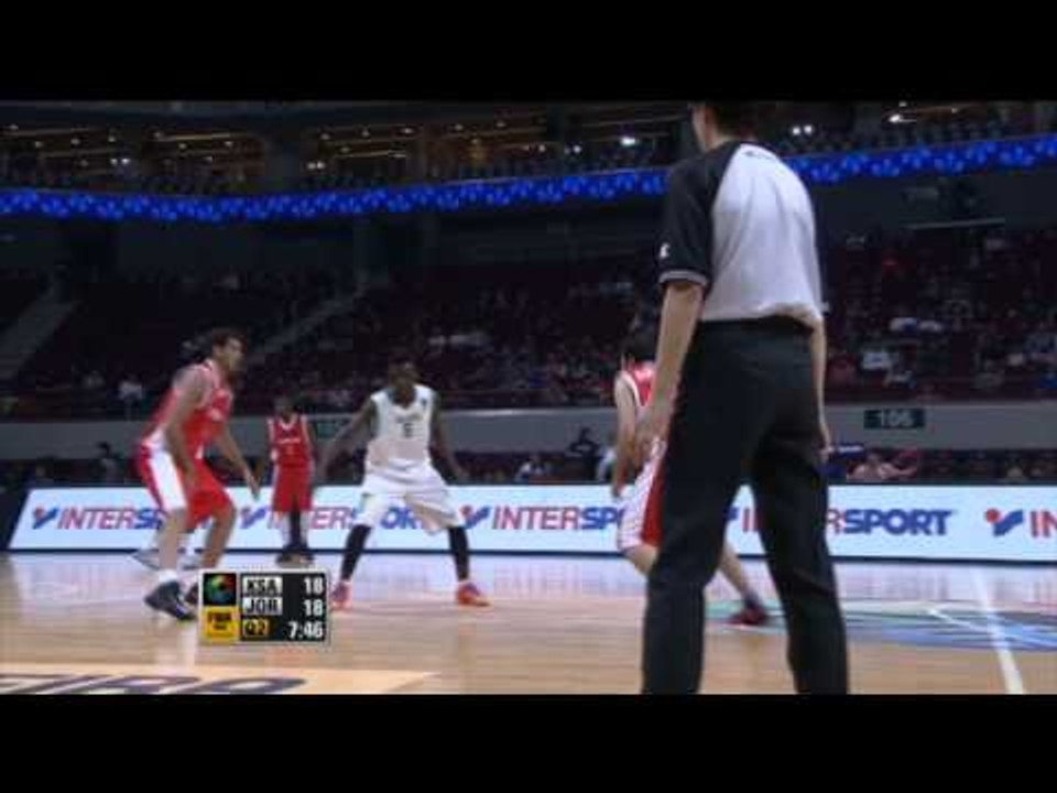 #FIBAAsia - Jordan v Saudi Arabia (Dunk of the game - A. AL DWAIRI)