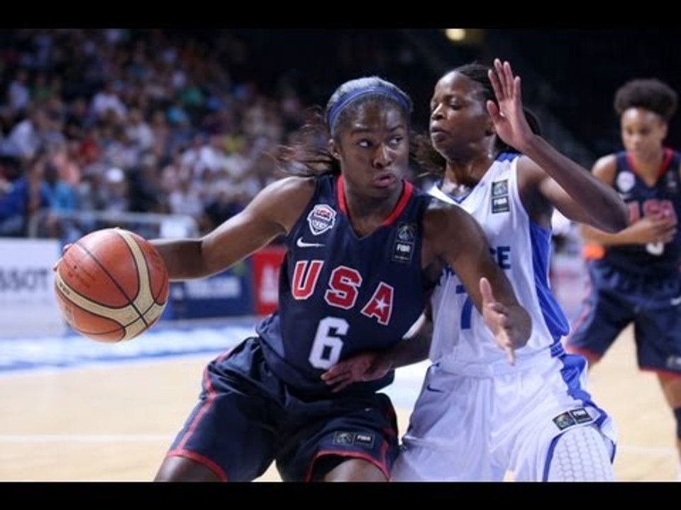 #FIBAU19Women - FRA v USA: Assist of the Game (L. HARPER)