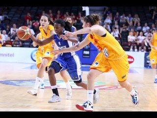 #FIBAU19Women - Day 10: Spain v France (highlights)