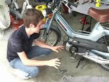 How to Fix a Moped : How to Remove Moped Spark Plugs