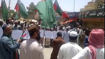 صدر اہل سنت علامہ غازی اورنگزیب فاروقی کی بلاجواز گرفتاری کے خلاف نواب شاہ پریس کلب پر احتجاجی مظاہرہ