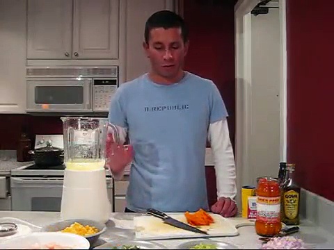 Guillermo Cooks Shrimp Ceviche