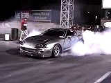 WORLDS FASTEST TOYOTA SUPRA BIG TURBO DRAG 7.88 1500 HP