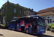 Le voyage des Bleus à Enghien avant France - Belgique