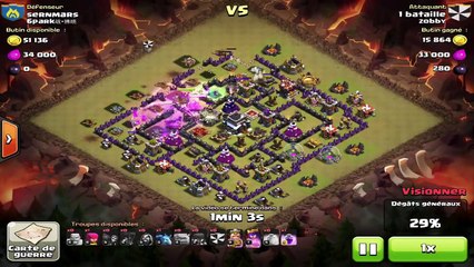 Les Compos 3 Etoiles pour HDV 9   Clash Of Clans Français