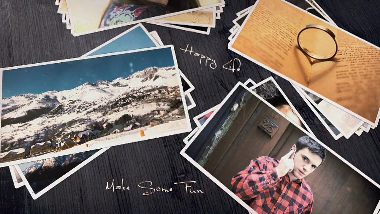 After Effects Project Files - Dropping Photo Show - VideoHive 8993519