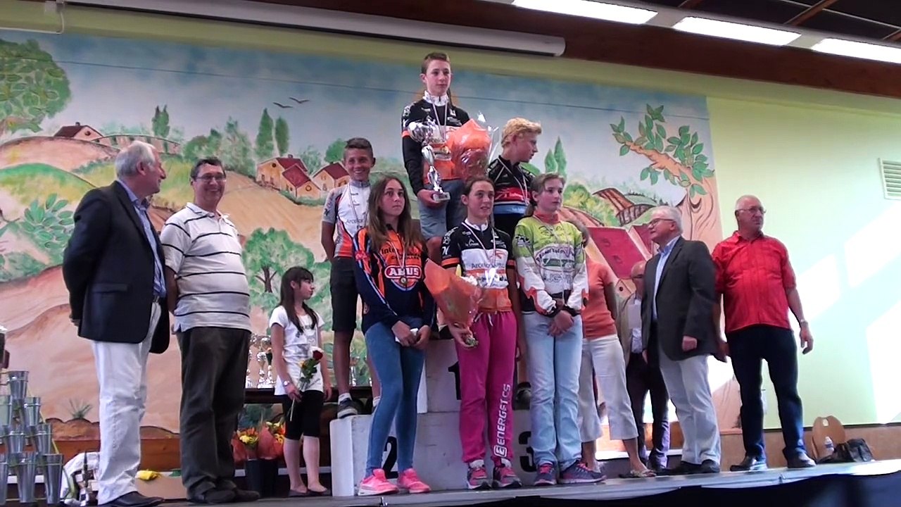 Podium Chpt bourgogne Minimes st Firmin