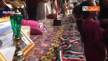 Riyad ‎Mahrez‬ visite Beni Snous à Tlemcen, sa ville d'origine en Algérie
