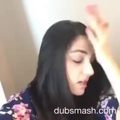 Pakistani funny girl dubsmash video mundi hilana maya