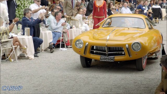 Pegaso Cupula Coupé by Enasa 1952 @ Concorso d’Eleganza Villa d’Este 2015 @ 60 FPS