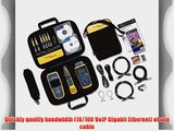 Fluke Networks CIQ-GSV2 CableIQ Network Cable Tester.  Service Kit with Tone Generator and