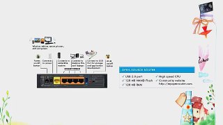 NetGear WNR3500L V2 Wireless N Gigabit VPN Router 128M flash