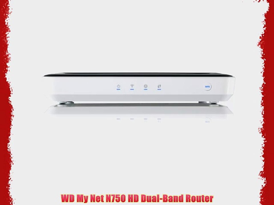 WD My Net N750 HD Dual-Band Router