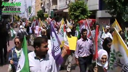 HDP Akhisar Konvoyunu Yaptı