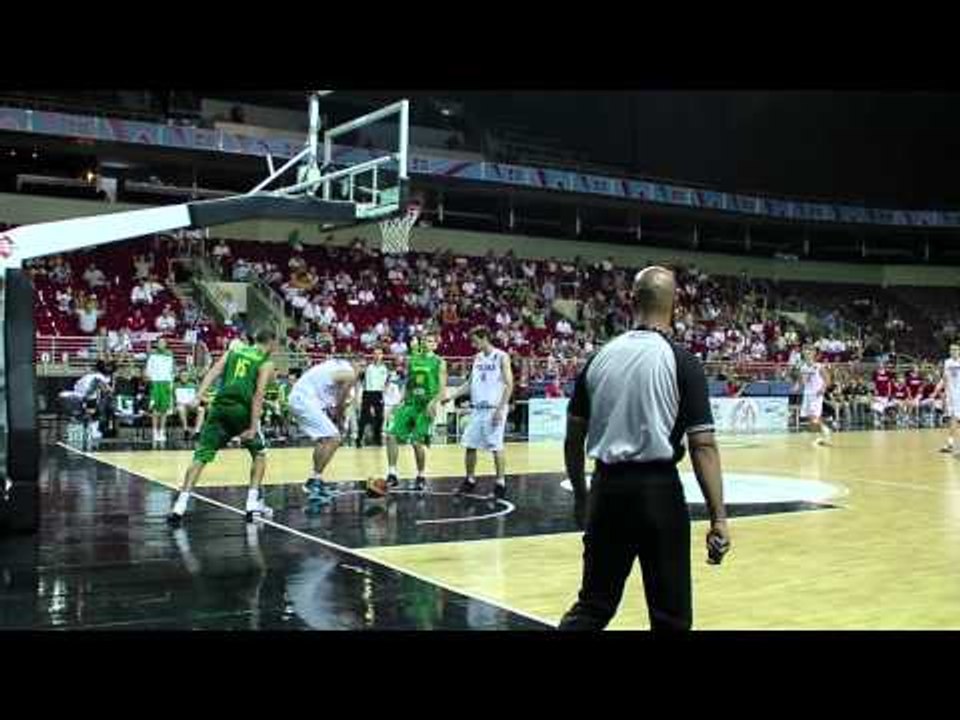 FIBAU19 - Jonas Valanciunas Alley-Oop