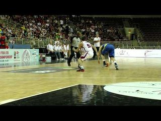 FIBAU19 - LATVIA vs BRASIL Postgame Interview