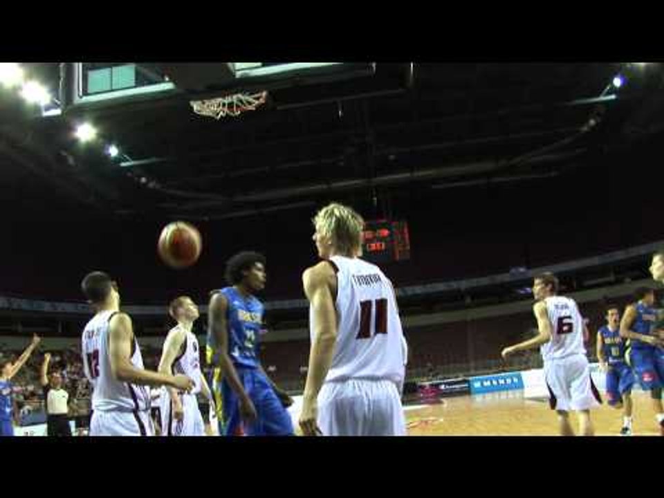 FIBAU19 - Brazil ruin Latvia's return to Riga