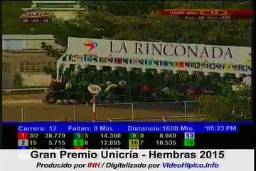 Gran Premio Unicria Hembras 3a 2015
