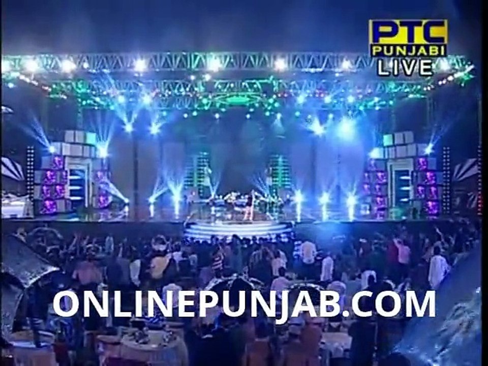 Live At PTC Punjabi Awards 2013 - Amrinder Gill