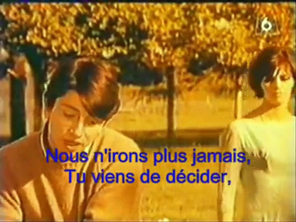 Capri C'est Fini - Hervé Vilard Lyrics Karaoke
