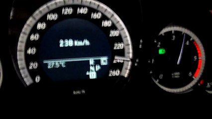 Mercedes e350 cdi top speed