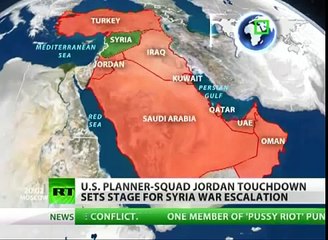 SYRIA WAR: US MILITARY FORCES Arrive In JORDAN. War Games Begin