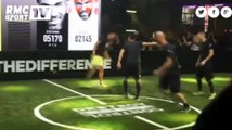 Zinedine et Enzo Zidane défient des champion du foot freestyle