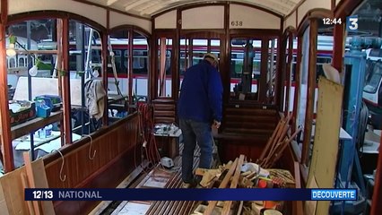 Des retraités bénévoles du Nord retapent des tramways d'une autre époque