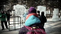 GORE-TEX® Athlete Ines Papert: Ice-climbing at Harbin Ice & Snow-Festival, China