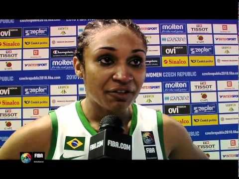 Interview with Iziane CASTRO MARQUES (Brazil) - 2010 FIBA World Championship for Women
