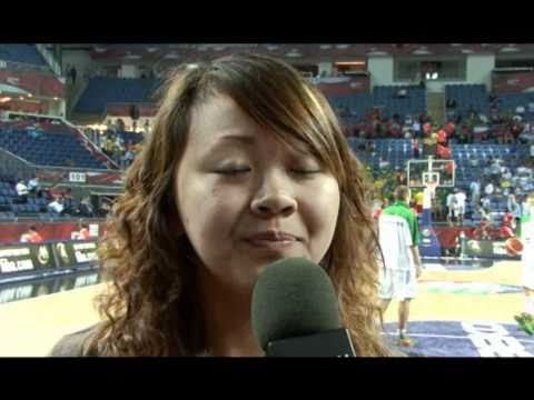 Nancy Liu, a basketball dream - 2010 FIBA World Championship in Turkey.