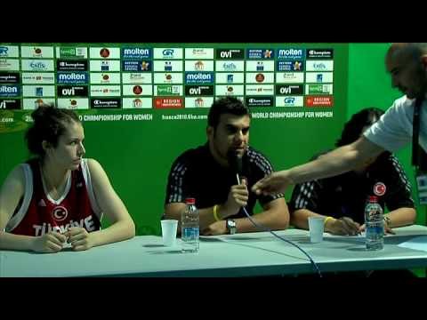 France vs Turkey - Day 2 of the 2010 FIBA U17 World Championship for Women