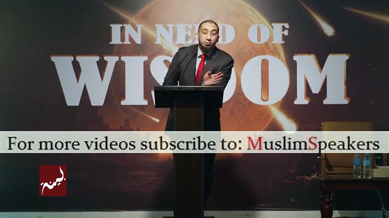 You can't change people in 24 hours - Nouman Ali Khan