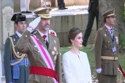 Los Reyes presiden su primer Día de las Fuerzas Armadas