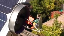 solar tracker - solar power backup