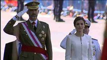 Los Reyes Felipe VI y Letizia presiden su primer Día de las Fuerzas Armadas
