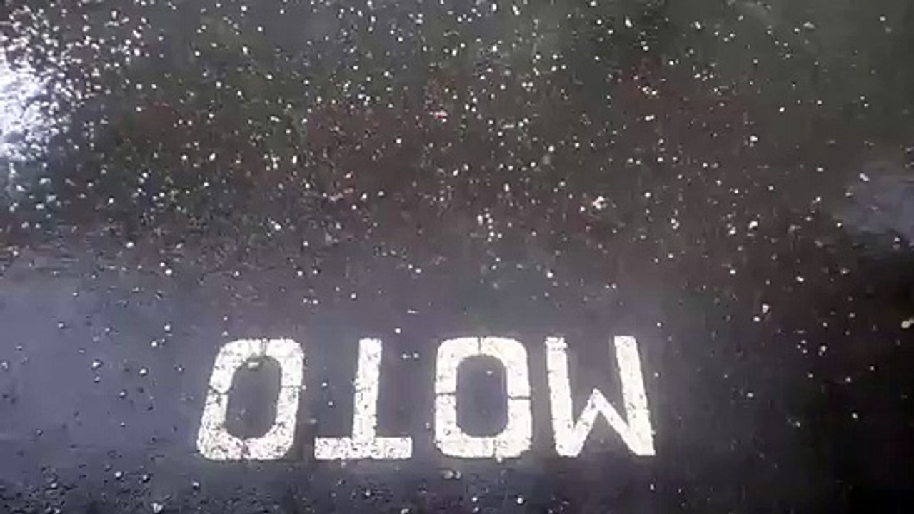 Averse de grêle en juin 2015