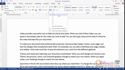 MS Word 2013 Tutorial in Urdu/Hindi (Part-05)